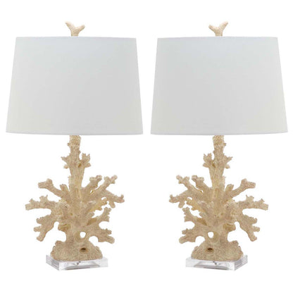 Coral Branch 28.5 Inch H Table Lamp (Set of 2) | Safavieh - LIT4161
