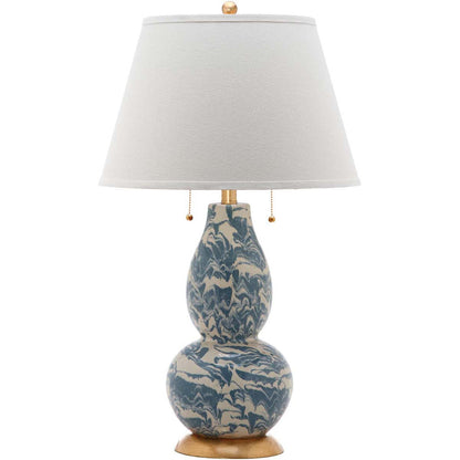 Color Swirls 28 Inch H Glass Table Lamp | Safavieh - LITS4159